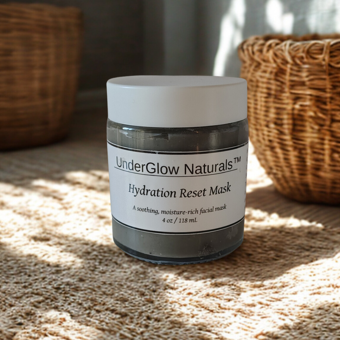 UnderGlow Naturals™ Charcoal Facial Mask