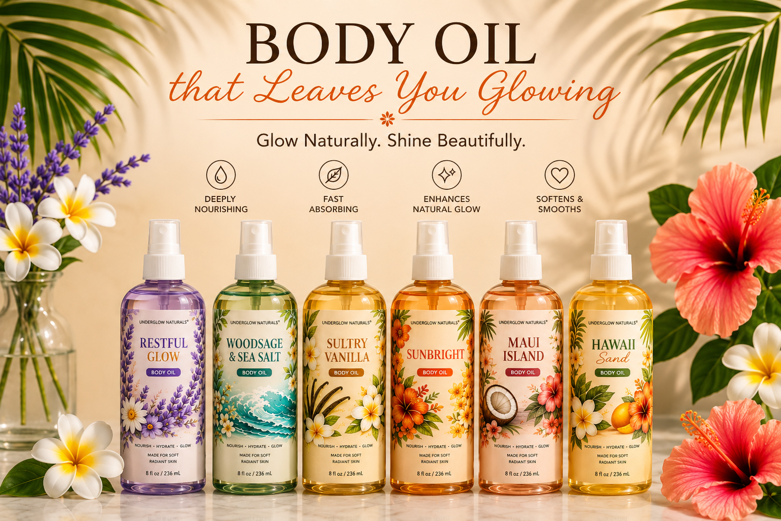 UGN LUXURIOUS BODY OILS